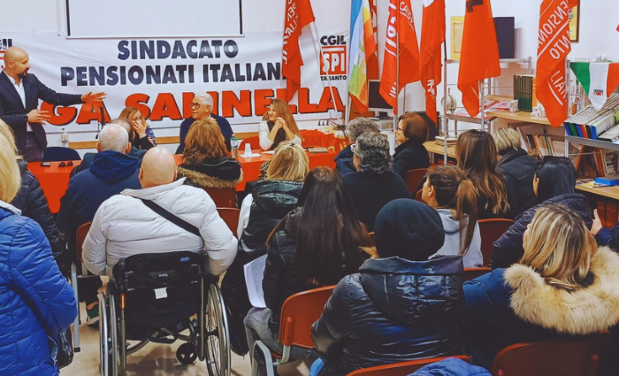 Proteste a Taranto contro le "cartelle pazze" per i servizi domiciliari: CGIL e UIL mobilitano i cittadini