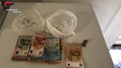 Blitz antidroga a Taranto