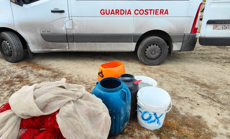 Pesca illecita a Taranto