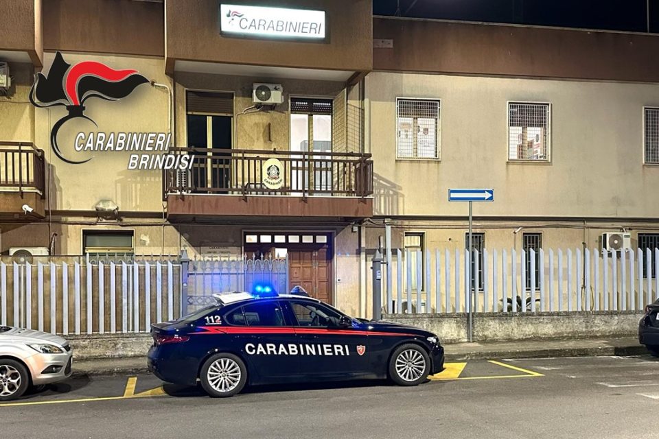 Intervento dei Carabinieri a Fasano