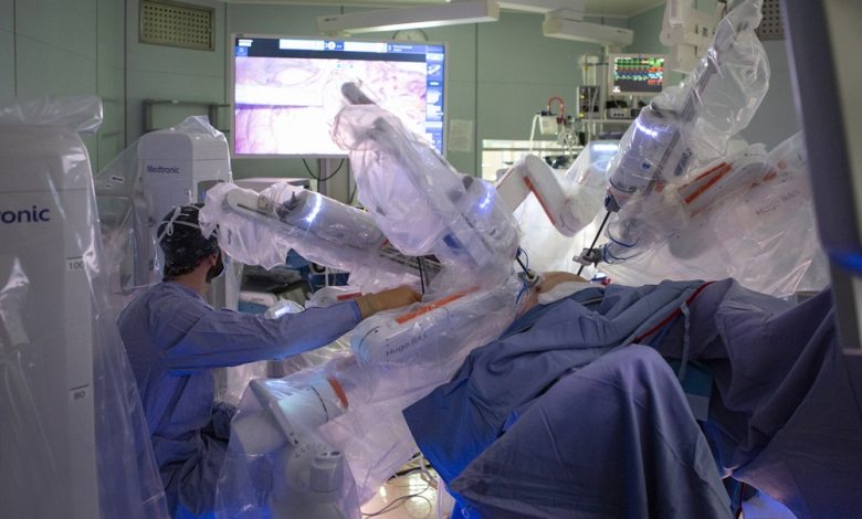 Primo intervento con Robot Hugo in Puglia