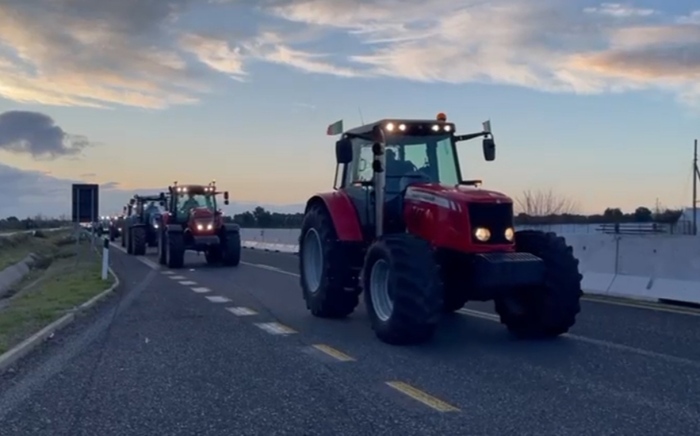 Mobilitazione degli agricoltori salentini quest'oggi, in corteo da Brindisi a Bari