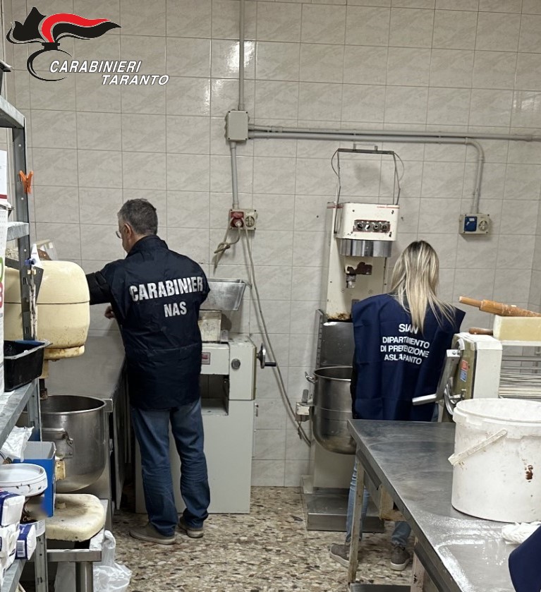 Controlli alimentari a Taranto