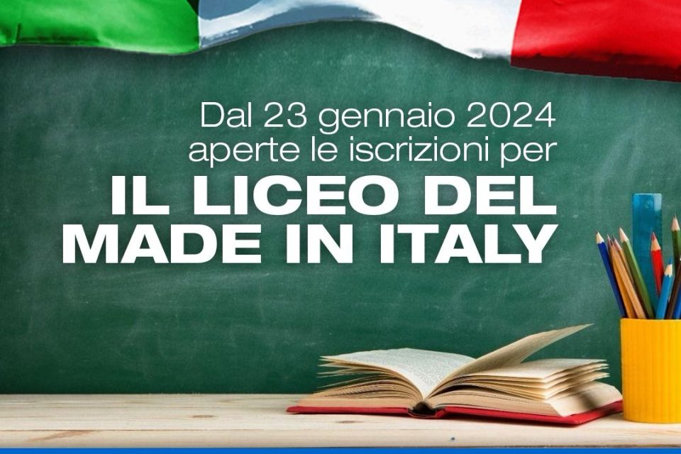 Scarsità di iscritti per il nuovo liceo del "Made in Italy". In Puglia nessuna classe al momento.