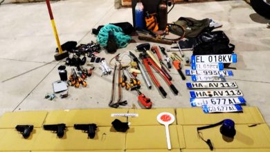 Fuga criminale a Andria autovettura sequestrata con attrezzi da scasso