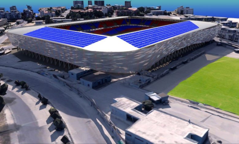 Il rendering del nuovo stadio di Taranto Accende i sogni dei tarantini e di tutta la provincia ionica