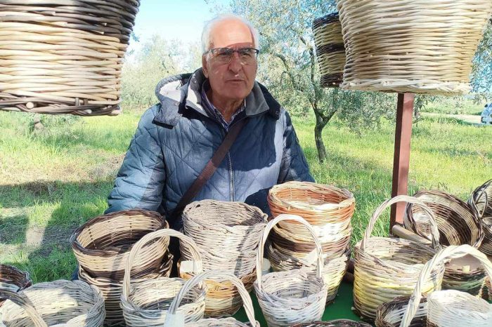Pasquale Colonna, artigiano cestaio: “Bisogna tutelare l’artigianato, sta scomparendo”