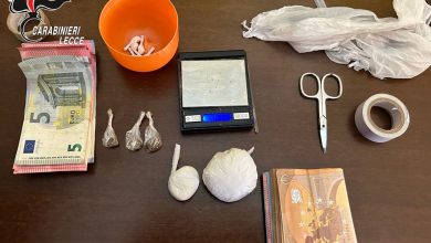 Cocaina nel berretto