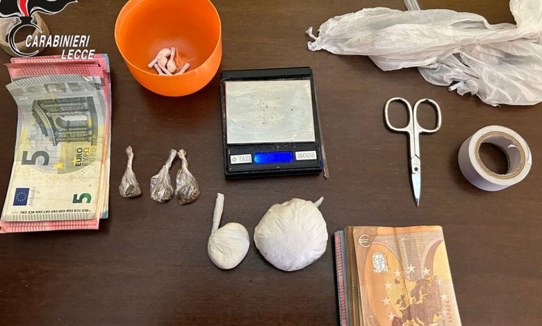 Cocaina nel berretto