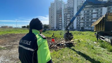 interventi Kyma Ambiente a Taranto contro i falò abusivi