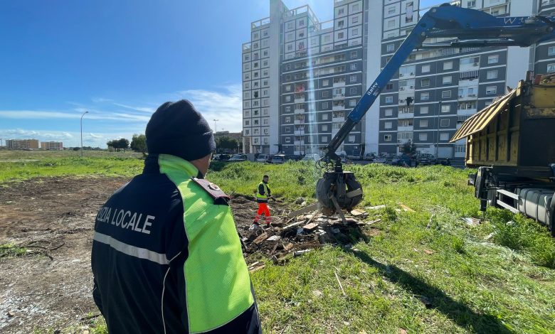 interventi Kyma Ambiente a Taranto contro i falò abusivi