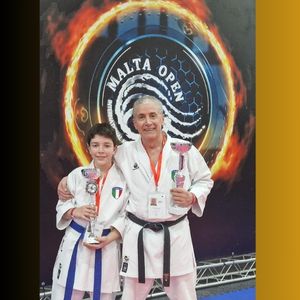 Karate pugliese brilla a Malta: trionfo padre-figlio