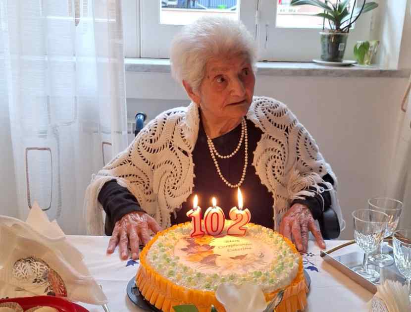 I 102 anni di Nonna Caterina la donna più anziana di Martina Franca