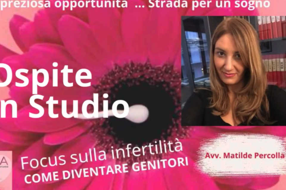 L'avv. Matilde Percolla: Trasformare l'infertilità in speranza con "Strada per un Sogno"