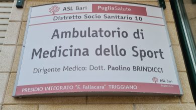 Servizio di Medicina Sportiva a Triggiano