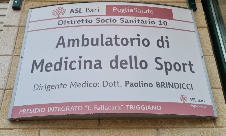 Servizio di Medicina Sportiva a Triggiano