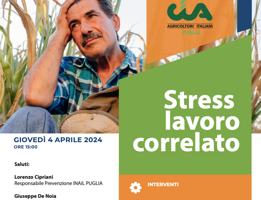 Stress lavoro correlato in agricoltura