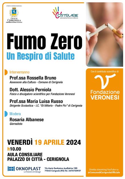 Fumo Zero: un respiro di salute per il futuro di Cerignola