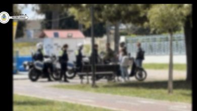 Scooter nei giardini