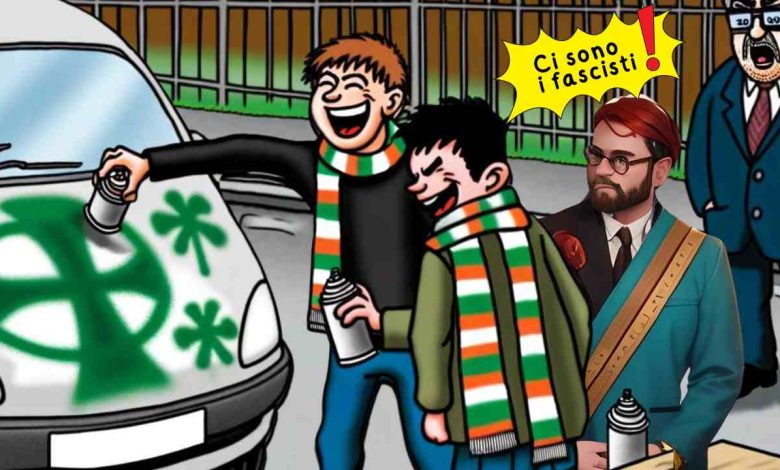 A Martina si grida al fascismo