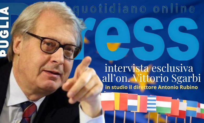 Vittorio Sgarbi: "Investire sulla bellezza per rinascere"