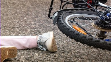 incidente in bici