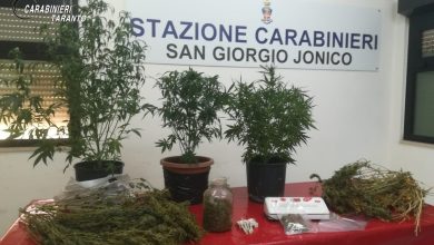 carabinieri san Giorgio Jonico