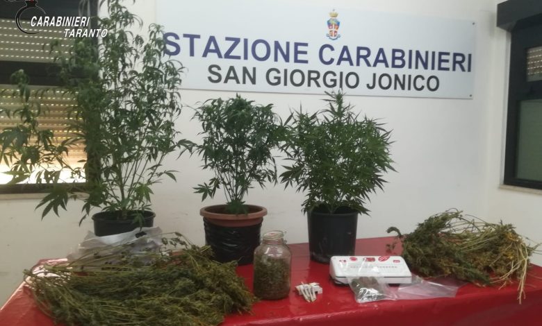 carabinieri san Giorgio Jonico