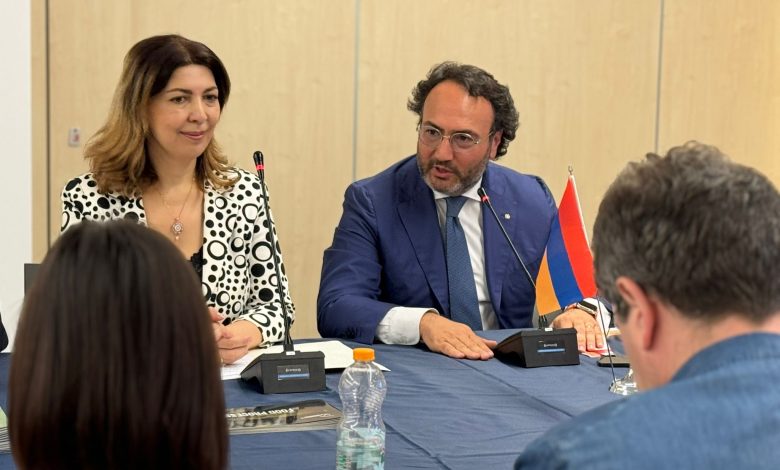 Ambasciatrice Armena alla Fiera del Levante