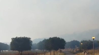 incendio area Presepe Vivente Faggiano