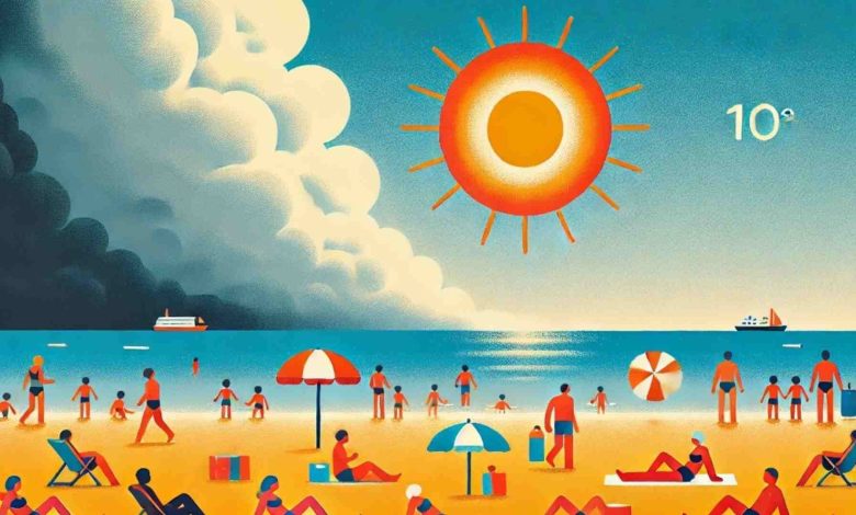 Giornata più calda ma temperature in diminuzione da domenica