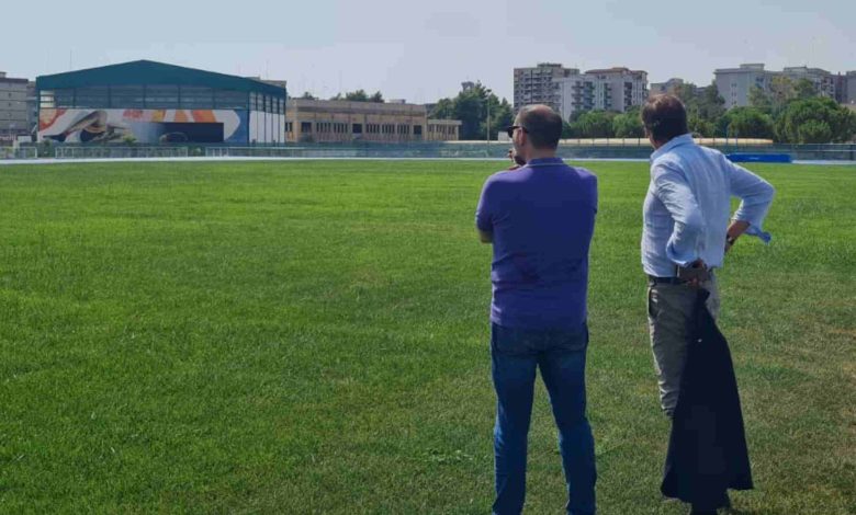 Stefano Mei Visita il Nuovo Impianto Sportivo di Taranto
