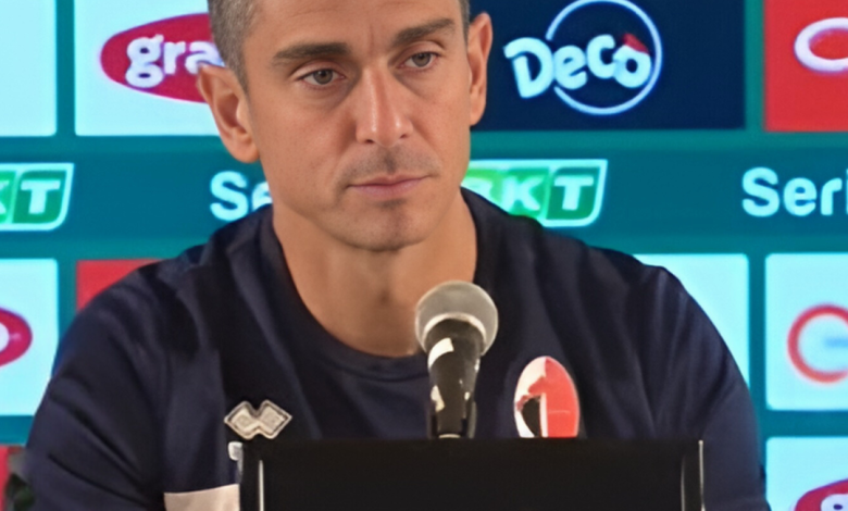 Moreno Longo post partita