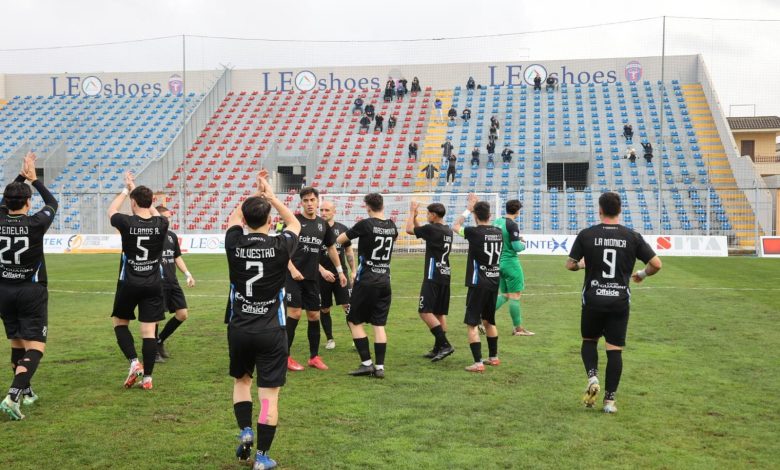 Il Martina a Casarano senza i propri tifosi (Foto Paolo Conserva)