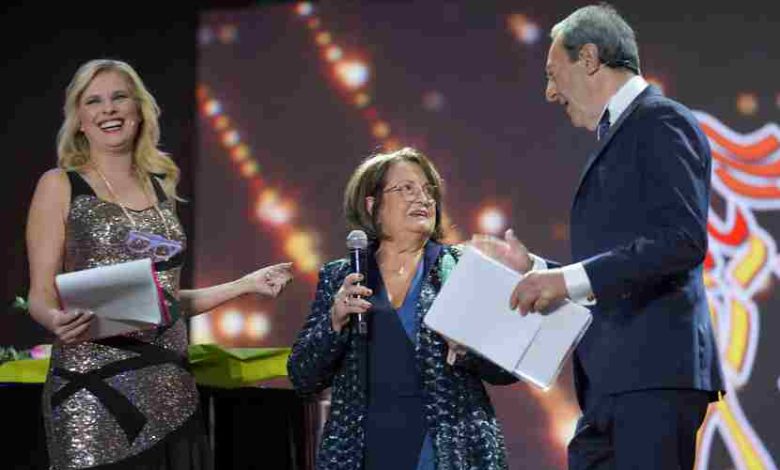 Maria Caramia a Portici d'Estate con Attilio Romita e Laura Freddi (Foto Gasparro)