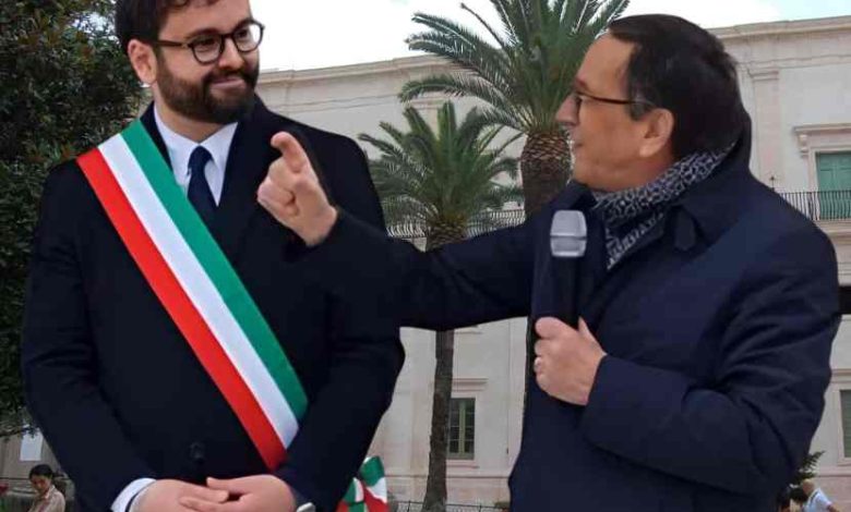 Il Sindaco Palmisano e Franco Ancona contrasto generazionale