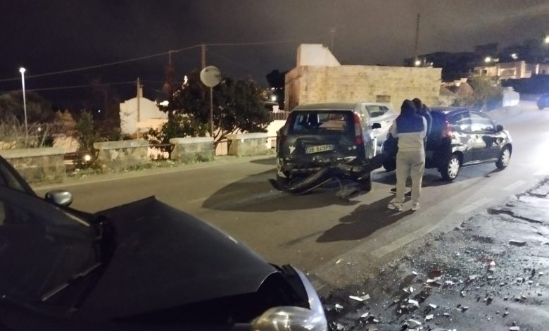 Incidente a Martina Franca coinvolge quattro auto
