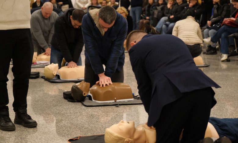 Corso Manovre Salvavita organizzato da Puglia Press (Foto Martino Castellana)