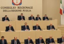 Sessione del Consiglio Regionale della Regione Puglia per evitare nuove tasse