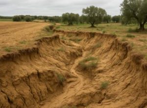 Dissesto idrogeologico suolo Puglia frane clima siccità