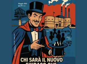 Distribuzione dell’edizione de La Voce del Popolo a Taranto, maggio 2025