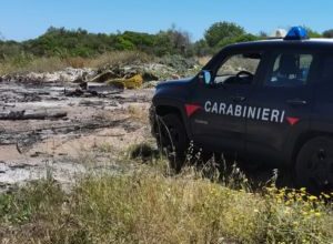 camion sequestrato per gestione illecita di rifiuti ad Alliste