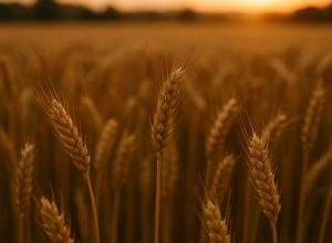 campo di grano in Puglia colpito dal calo dei prezzi