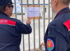 cava sequestrata durante controlli ambientali in Puglia