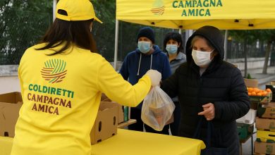 Distribuzione alimentare Coldiretti per combattere la povertà in Puglia