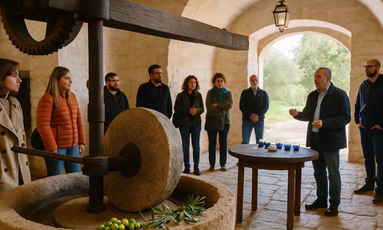Incontro sull’oleoturismo in Puglia con visita guidata in un frantoio locale