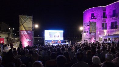 Nino Di Matteo premiato durante la serata dedicata a legalità e attualità a Giovinazzo