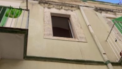 Tragedia a Molfetta: donna cade dal balcone tentando di entrare in casa