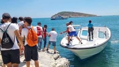 esercitazione FIREVAC 2025 con evacuazione via mare Guardia Costiera Vieste