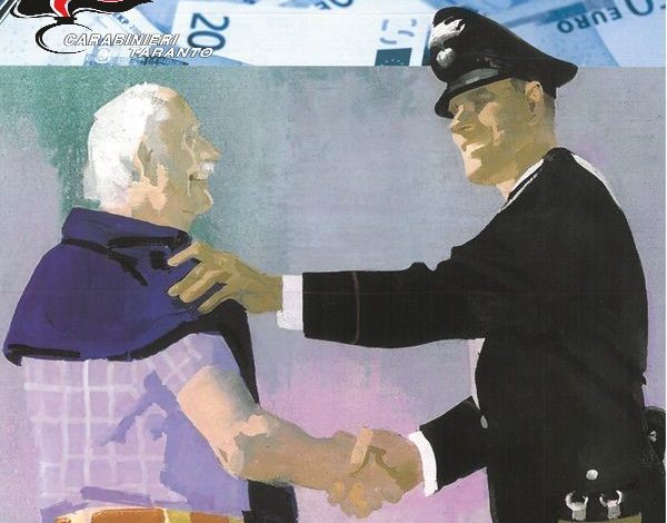 Carabinieri in azione per anziano salvato a Maruggio dopo emergenza in casa